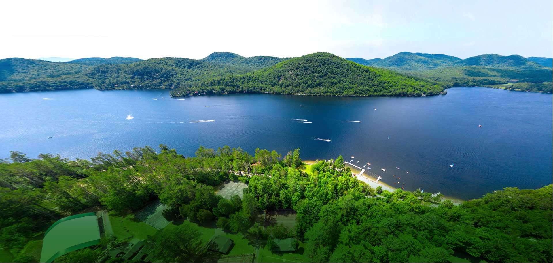 Brant Lake Camp in the Adirondack Mountains of New York